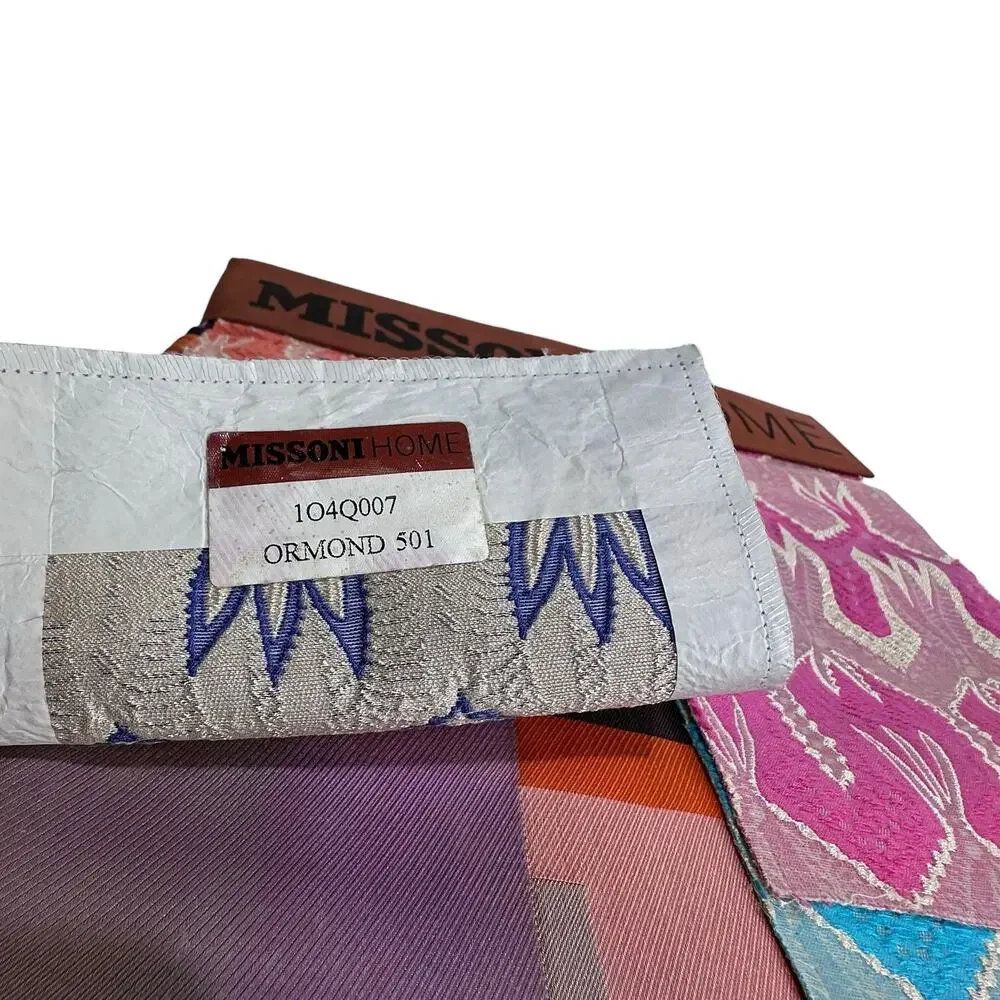 Missoni Home Hanging Bright Geometric Floral Fabric Sample